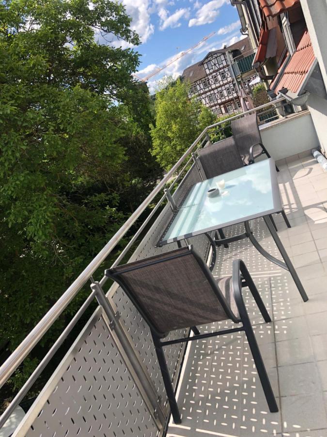Ferienwohnung Wohnen Am Solbad III Bad Salzungen Exterior foto